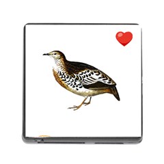 Quail T-shirtsteal Your Heart Quail 02 T-shirt Memory Card Reader (square 5 Slot) by EnriqueJohnson