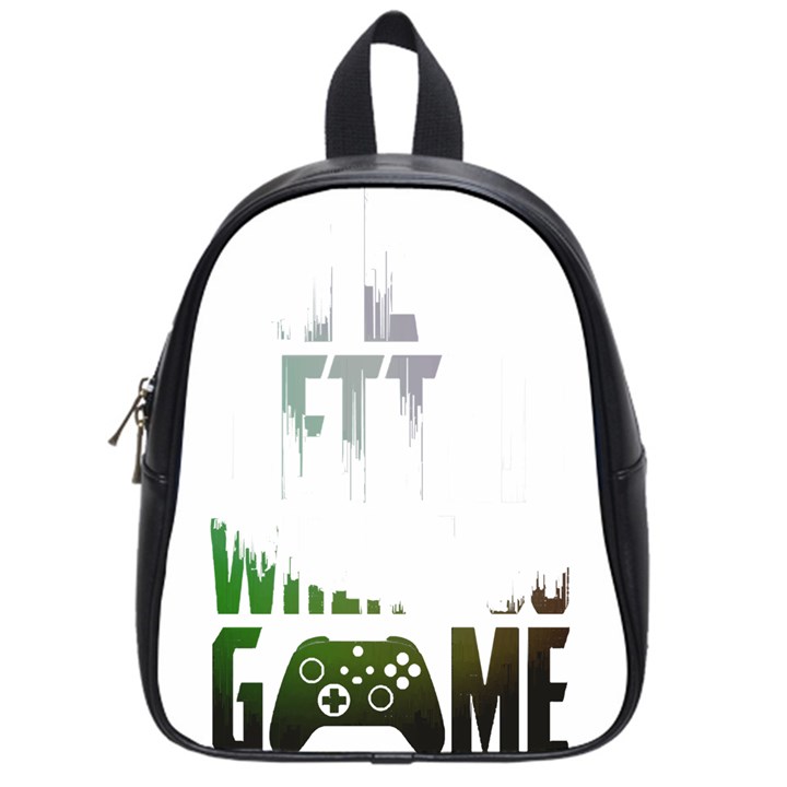 Gaming Controller Quote T- Shirt A Gaming Controller Quote Life Is Better When You Game T- Shirt (3) School Bag (Small)