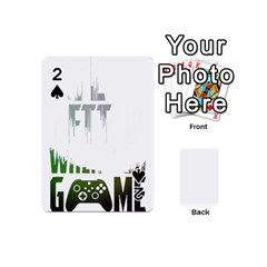 Gaming Controller Quote T- Shirt A Gaming Controller Quote Life Is Better When You Game T- Shirt (3) Playing Cards 54 Designs (mini) by ZUXUMI