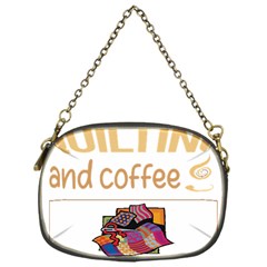 Quilting T-shirtif It Involves Coffee Quilting Quilt Quilter T-shirt Chain Purse (one Side) by EnriqueJohnson