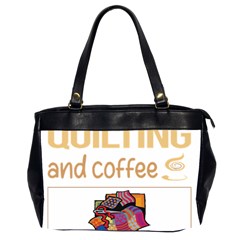 Quilting T-shirtif It Involves Coffee Quilting Quilt Quilter T-shirt Oversize Office Handbag (2 Sides) by EnriqueJohnson