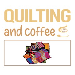 Quilting T-shirtif It Involves Coffee Quilting Quilt Quilter T-shirt Play Mat (rectangle) by EnriqueJohnson