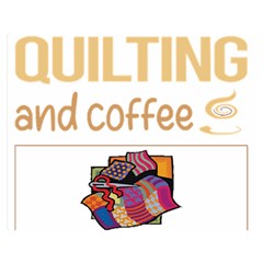 Quilting T-shirtif It Involves Coffee Quilting Quilt Quilter T-shirt Premium Plush Fleece Blanket (medium) by EnriqueJohnson