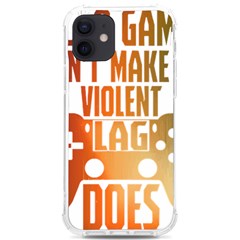 Gaming Controller Quote T- Shirt A Gaming Controller Quote Video Games T- Shirt (1) Iphone 12/12 Pro Tpu Uv Print Case by ZUXUMI