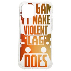 Gaming Controller Quote T- Shirt A Gaming Controller Quote Video Games T- Shirt (1) Iphone 12 Mini Tpu Uv Print Case	 by ZUXUMI