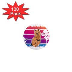 Quokka T-shirtbecause Quokkas Are Freaking Awesome T-shirt 1  Mini Magnets (100 Pack)  by EnriqueJohnson