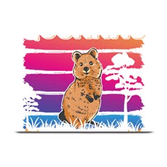 Quokka T-shirtbecause Quokkas Are Freaking Awesome T-shirt Plate Mats by EnriqueJohnson