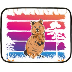 Quokka T-shirtbecause Quokkas Are Freaking Awesome T-shirt Fleece Blanket (mini) by EnriqueJohnson