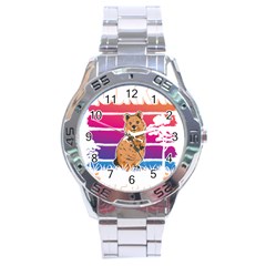 Quokka T-shirtbecause Quokkas Are Freaking Awesome T-shirt Stainless Steel Analogue Watch by EnriqueJohnson