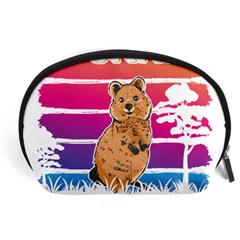 Quokka T-shirtbecause Quokkas Are Freaking Awesome T-shirt Accessory Pouch (large) by EnriqueJohnson