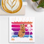 Quokka T-shirtbecause Quokkas Are Freaking Awesome T-shirt UV Print Square Tile Coaster  Front