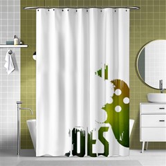 Gaming Controller Quote T- Shirt A Gaming Controller Quote Video Games T- Shirt (2) Shower Curtain 48  X 72  (small)  by ZUXUMI