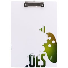 Gaming Controller Quote T- Shirt A Gaming Controller Quote Video Games T- Shirt (2) A4 Acrylic Clipboard by ZUXUMI