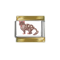 Quoll T-shirtnope Not Today Quoll 03 T-shirt Gold Trim Italian Charm (9mm) by EnriqueJohnson