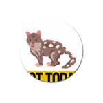 Quoll T-shirtnope Not Today Quoll 03 T-shirt Magnet 3  (Round) Front