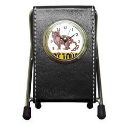 Quoll T-shirtnope Not Today Quoll 03 T-shirt Pen Holder Desk Clock by EnriqueJohnson