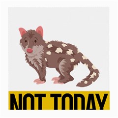 Quoll T-shirtnope Not Today Quoll 03 T-shirt Medium Glasses Cloth by EnriqueJohnson