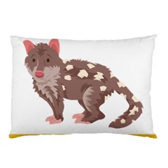 Quoll T-shirtnope Not Today Quoll 03 T-shirt Pillow Case (two Sides) by EnriqueJohnson