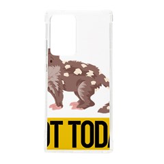 Quoll T-shirtnope Not Today Quoll 03 T-shirt Samsung Galaxy Note 20 Ultra Tpu Uv Case by EnriqueJohnson