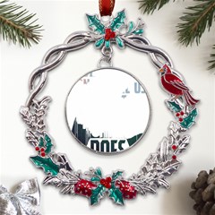 Gaming Controller Quote T- Shirt A Gaming Controller Quote Video Games T- Shirt (3) Metal X mas Wreath Holly Leaf Ornament by ZUXUMI