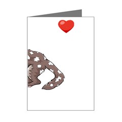 Quoll T-shirtsteal Your Heart Quoll 01 T-shirt Mini Greeting Card by EnriqueJohnson