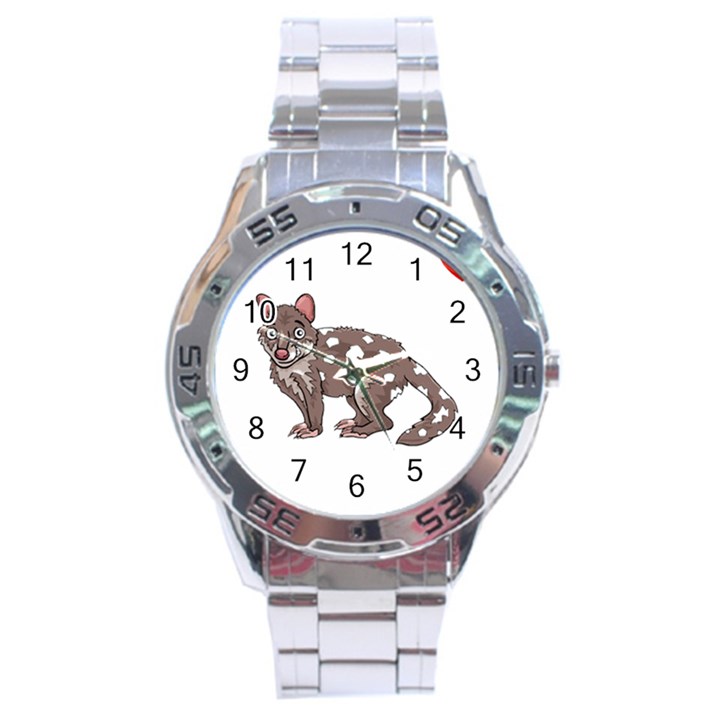 Quoll T-shirtsteal Your Heart Quoll 01 T-shirt Stainless Steel Analogue Watch