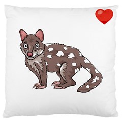 Quoll T-shirtsteal Your Heart Quoll 01 T-shirt Large Cushion Case (one Side) by EnriqueJohnson