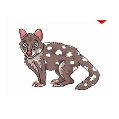 Quoll T-shirtsteal Your Heart Quoll 01 T-shirt Two Sides Premium Plush Fleece Blanket (mini) by EnriqueJohnson