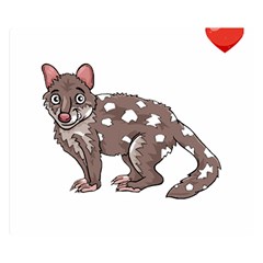 Quoll T-shirtsteal Your Heart Quoll 01 T-shirt Premium Plush Fleece Blanket (small) by EnriqueJohnson