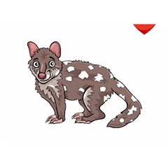 Quoll T-shirtsteal Your Heart Quoll 01 T-shirt Premium Plush Fleece Blanket (extra Small) by EnriqueJohnson