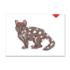 Quoll T-shirtsteal Your Heart Quoll 01 T-shirt Crystal Sticker (a4) by EnriqueJohnson