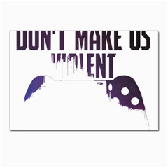 Gaming Controller Quote T- Shirt A Gaming Controller Quote Video Games T- Shirt (4) Postcards 5  X 7  (pkg Of 10) by ZUXUMI