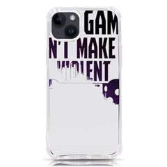 Gaming Controller Quote T- Shirt A Gaming Controller Quote Video Games T- Shirt (4) Iphone 14 Plus Tpu Uv Print Case by ZUXUMI