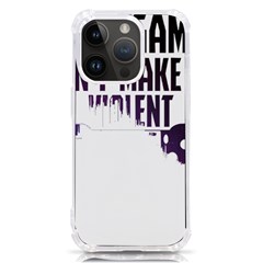 Gaming Controller Quote T- Shirt A Gaming Controller Quote Video Games T- Shirt (4) Iphone 14 Pro Tpu Uv Print Case by ZUXUMI