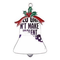 Gaming Controller Quote T- Shirt A Gaming Controller Quote Video Games T- Shirt (4) Metal Holly Leaf Bell Ornament by ZUXUMI