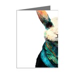 Rabbit T-shirtrabbit Watercolor Painting #rabbit T-shirt (1) Mini Greeting Cards (Pkg of 8) Right