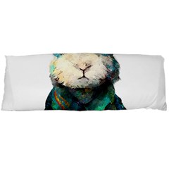 Rabbit T-shirtrabbit Watercolor Painting #rabbit T-shirt (1) Body Pillow Case (dakimakura) by EnriqueJohnson