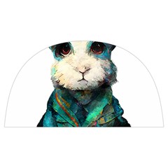 Rabbit T-shirtrabbit Watercolor Painting #rabbit T-shirt (1) Anti Scalding Pot Cap by EnriqueJohnson