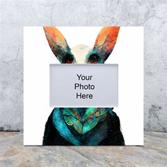 Rabbit T-shirtrabbit Watercolor Painting #rabbit T-shirt (1) White Box Photo Frame 4  X 6  by EnriqueJohnson