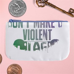 Gaming Controller Quote T- Shirt A Gaming Controller Quote Video Games T- Shirt (5) Large Coin Purse by ZUXUMI