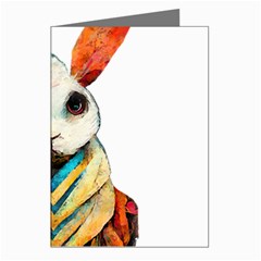 Rabbit T-shirtrabbit Watercolor Painting #rabbit T-shirt (2) Greeting Cards (pkg Of 8) by EnriqueJohnson