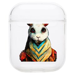 Rabbit T-shirtrabbit Watercolor Painting #rabbit T-shirt (2) Airpods 1/2 Case by EnriqueJohnson