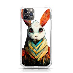 Rabbit T-shirtrabbit Watercolor Painting #rabbit T-shirt (2) Iphone 11 Pro 5 8 Inch Tpu Uv Print Case by EnriqueJohnson