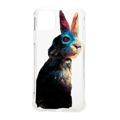 Rabbit T-shirtrabbit Watercolor Painting #rabbit T-shirt (3) Iphone 11 Pro Max 6 5 Inch Tpu Uv Print Case