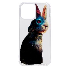 Rabbit T-shirtrabbit Watercolor Painting #rabbit T-shirt (3) Iphone 13 Pro Max Tpu Uv Print Case by EnriqueJohnson