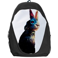 Rabbit T-shirtrabbit Watercolor Painting #rabbit T-shirt (3) Backpack Bag by EnriqueJohnson