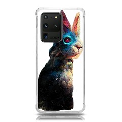 Rabbit T-shirtrabbit Watercolor Painting #rabbit T-shirt (3) Samsung Galaxy S20 Ultra 6 9 Inch Tpu Uv Case by EnriqueJohnson