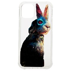 Rabbit T-shirtrabbit Watercolor Painting #rabbit T-shirt (3) Iphone 12 Mini Tpu Uv Print Case	 by EnriqueJohnson