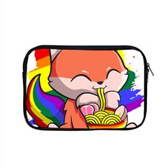 Gay Pride T- Shirt Gay Pride Kawaii Fox Ramen Noodles Rainbow Flag T- Shirt Apple Macbook Pro 15  Zipper Case by ZUXUMI