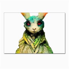 Rabbit T-shirtrabbit Watercolor Painting #rabbit T-shirt (5) Postcard 4 x 6  (Pkg of 10)